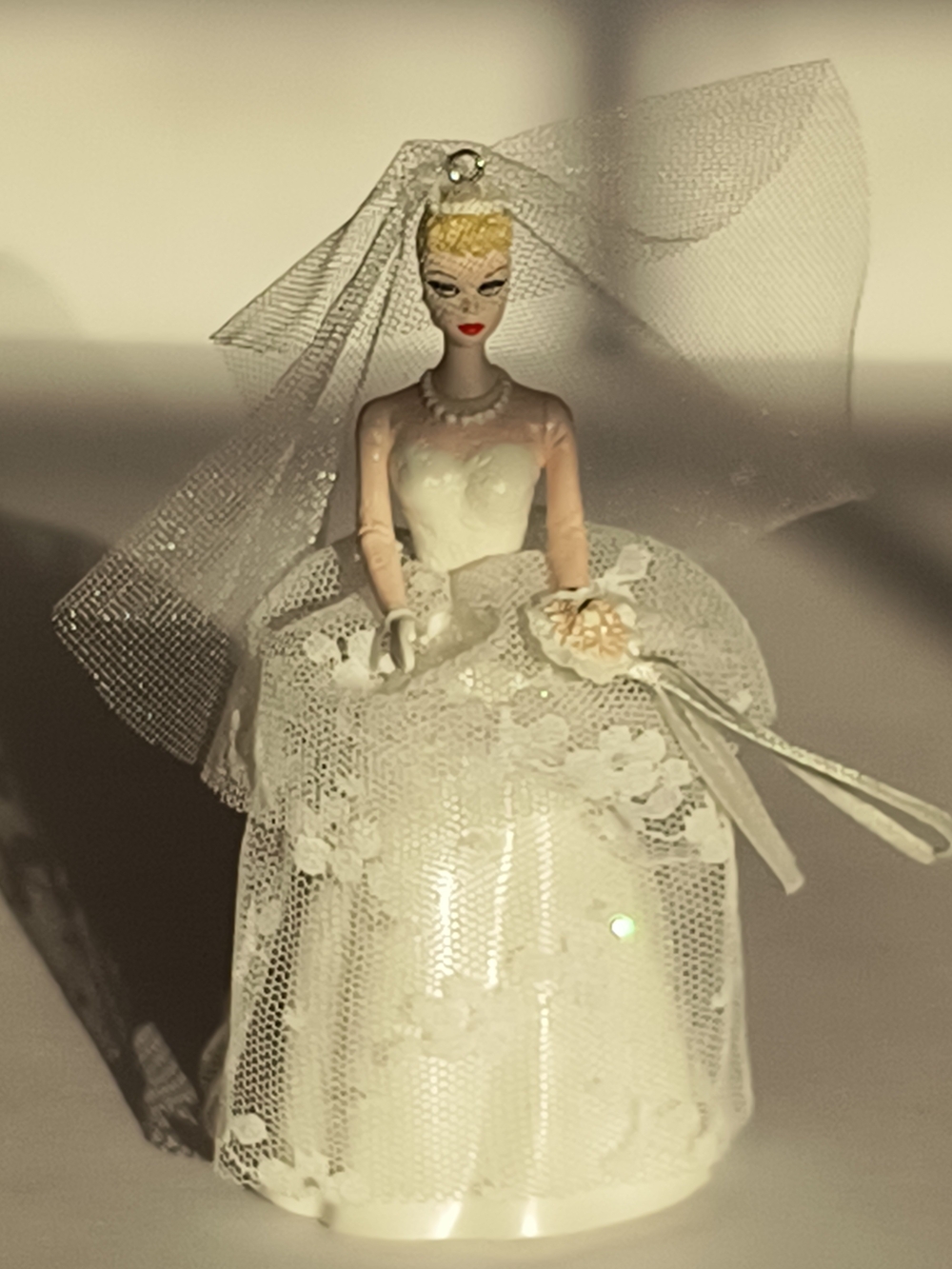 Vintage 1997 Hallmark Keepsake Wedding Day Barbie Ornament